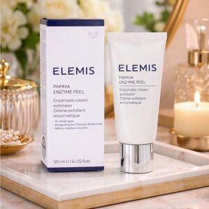 ELEMIS Papaya Enzyme Peel enzymatic cream exfoliator $48MSRP 50ML